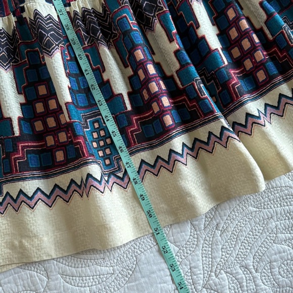 ba&sh - Mandie Midi Dress - Blue Multi - Picture 9 of 16